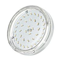 Лампа светодиодная PLED-ECO-GX53 6Вт таблетка 3000К CLEAR тепл. бел. GX53 510лм 230В | Код. 2851970 | JazzWay