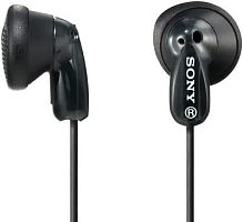 Наушники вкладыши Sony MDR-E9LP 1.2м черный проводные в ушной раковине (MDR-EX9LP) | код 1973792 | SONY