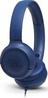 Гарнитура накладные JBL Tune 500 1.187м синий проводные оголовье (JBLT500BLU) | код 1857334 | JBL