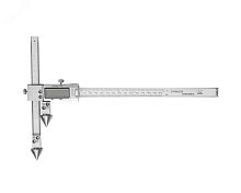 Штангенциркуль электронный для измерения расстояний между центрами отверстий с коническими измерительными вставками и подвижной измерительной губкой ШЦЦСЦ-2 20-300-0.01 | код 123701 | SHAN
