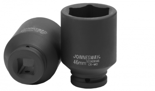 S03AD6146 Головка торцевая ударная глубокая 3/4DR, 46 мм | код S03AD6146 | JONNESWAY