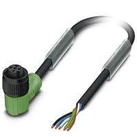 Кабель для датчика / исполнительного элемента SAC-5P- 1,5-PUR/M12FR P | код 1442751 | PHOENIX CONTACT
