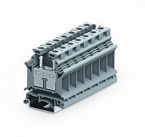 316902 Клемма UK 1-1 проходная винтовая, сеч.16мм2, син., шт | код 316902| SUPU