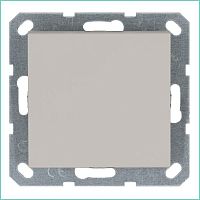 Выключатель одноклавишный 10A 250V~ с накладкой, цвет Тауп | код G3011T | Jasmart