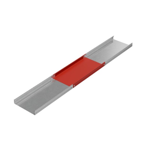 Лоток листовой неперфорированный 300х50 L3000 сталь 0.8мм "Стандарт ПЛЮС" LNEplus50-300-0.8-3000 INOX304 КМ PL5317 фото 3