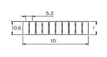 305801/L1.L2.L3.N.PE Маркировочная пластина, шт | код 305801/L1.L2.L3.N.PE | SUPU