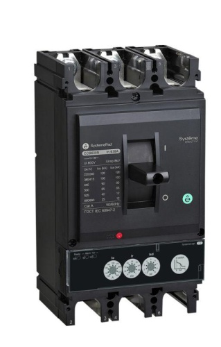 Включатель автоматический SYSTEMEPACT CCB400 50кА 3P3D S2.3 400А рычаг | код. SPC400N40023L3DF | Systeme Electric