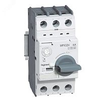Автомат защиты двигателя Mpx3 T32h 6a 100ka | код 417328 | Legrand