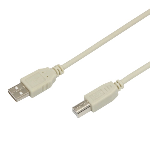 Кабель USB (шт. USB B - шт. USB A) 1.8 метра, серый REXANT | код 18-1104 | REXANT