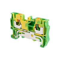 Клемма push-in Земля, 4 мм? MTP-4PE | код 136796 | MEYERTEC