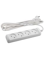 Удлинитель без заземлением 2х0.75кв.мм ПВС 4гнезда 5м UX(6)-4-5m | Код. Б0038571 | ЭРА