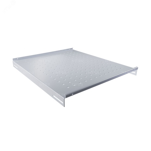 Полка стационарная 470х550мм, для напольных шкафов глубиной 800мм, серый RAL 7035 | код NTSS-FS-800 | NTSS