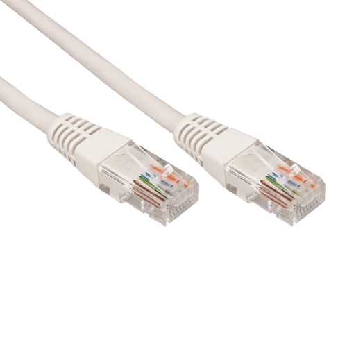 REXANT Патч-корд U/UTP, категория 5e, RJ45-RJ45, неэкранированный, PVC серый, 3 м | код 18-1006 | REXANT