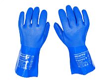 Перчатки Полюс (PVC1380BR) размер 9 | код 00-01018563 | SCAFFA