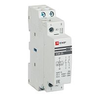 Модульный контактор КМ 1P 25А 400/230 AC | код. km-1-25-20 | EKF