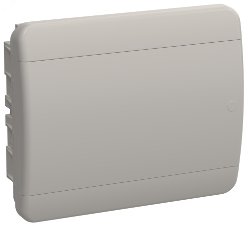 Корпус пластиковый ЩРВ-П-12 IP41 бел. дверь TEKFOR | код TF5-KP13-V-12-41-K01-K01 | IEK