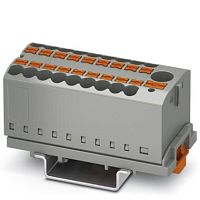 Распределительный блок PTFIX 6/18X2,5-NS35 GY | код 3273110 | PHOENIX CONTACT