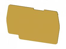 446 453, Концевой сегмент на клеммники PYK 4 (желтый), NPP/PYK 4 | код 0.0.0.4.46453 | KLEMSAN