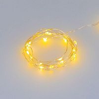 Гирлянда светодиодная ARD-DEW-HOME-2000-CLEAR-20LED-STD Yellow (1.5V, Battery Pack, Cork) (Ardecoled, IP20) | код 48694 | Arlight