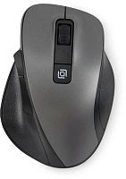 Мышь Оклик 504MW черный/серый оптическая (1600dpi) silent беспроводная USB (6but) | код 2004736 | Oklick
