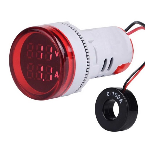 Цифровой LED вольтамперметр переменного тока RUICHI DMS-235 | код 110526 | Ruichi