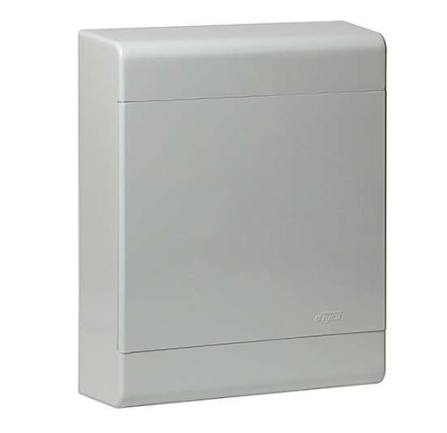 Щит распределительный навесной на 24 модуля с непрозрачной дверцей серый IP40 (ЩРн-П-24) | код 68324С | Ruvinil Щит распределительный навесной на 24 модуля с непрозрачной дверцей серый IP40 (ЩРн-П-24) | код 68324С | Ruvinil