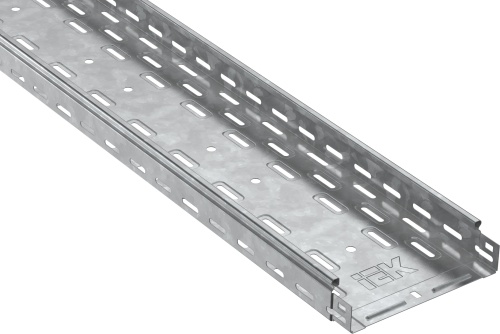 ESCA Лоток перфорированный 50х150х3000-1,0 HDZ | код CLP10-050-150-100-3-M-HDZ | IEK