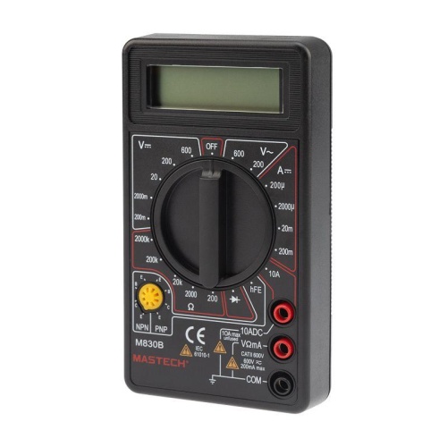 Мультиметр портативный M830B, REXANT | код 13-2001 | MASTECH фото 4