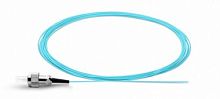 Пигтейл LANMASTER FC/PC, многомодовый OM3,1.0 м | код LAN-PIG-FC/OM3-1.0 | LANMASTER