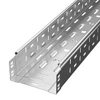 Лоток перфорированный Стандарт INOX (AISI 304) 150х80х3000 (0,8 мм) (3 м/уп) Промрукав | код PR16.2333 | ПРОМРУКАВ
