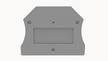 D-DC2.5-01P-12-00Z(H) Крышка концевая, для DC2.5-4,синий, шт | код 11060000260 | DEGSON