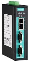 Сервер NPort IA5250AI-T 2-port RS-232/422/485 advanced, DB9, dual 10/100BaseT(X), Isolation, t:-40/75 | код 00-06043199 | MOXA