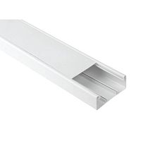 Кабель-канал парапетный 100x40 белый (12м.) (6/192) | код Б0048447 | ЭРА