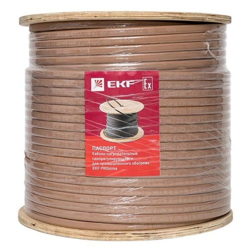 Кабель нагревательный саморег. ESR-15P 15Вт/м полиолефин | код ESR-15P-200 | EKF фото 3