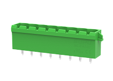 MC-PA5.08V14-D Разъём штекерный MC, прям. конт.,шаг 5.08мм,14 конт.с защ.,зел., шт | код MC-PA5.08V14-D | SUPU