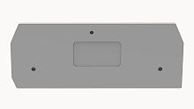D-WS16-01P-11-00Z(H), Концевая крышка, для WS16, серый, шт | код 11060000093 | DEGSON