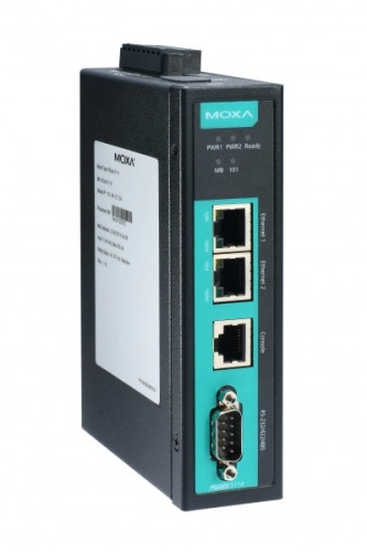 Преобразователь MGate 5114-T 1-port Modbus/IEC101 to IEC104 gateway, t: -40/75 | код 00-06124650 | MOXA