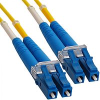 Патч-корд оптический соединительный (SM), 9/125 (OS2), LC/UPC-LC/UPC, (Duplex), LSZH, 1м | код 50-2115 | REXANT