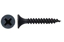 Саморез гипсокартон/дерево 3,5х25 черный (1000шт) | код 4815436-1000 | ЭТМ