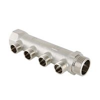 Коллектор 1", 4 вых. х 1/2" нар. | код. VTc.500.N.0604 | VALTEC
