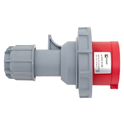 Вилка переносная 0152 3Р+РЕ+N 16А 380В IP67 PROxima | код ps-0152-16-380 | EKF фото 4