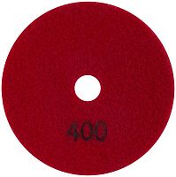 Круг алмазный гибкий шлифовальный АГШК (липучка), влажное шлифование, 100 мм, Р 400 | код 39844 | FIT