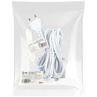 Разветвитель сетевой для линейных светильников ДБО на 4 точки с таймером 4, 8, 12H 4х IEC C7 3pin 2m+timer | код Б0066947 | ЭРА