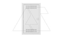 Щит встраив. MSF мультимед, TS35+2x МП перф.118x270mm, мет. дверь, белый RAL9016, 603x358x94mm, IP30 | код 2013-00S | Elektro-plast Nasielsk