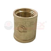Муфта соединительная ВР-ВР 1/2дюйм (180/10) | код VF.170.L.012 | VALFEX