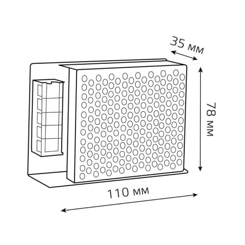 Блок питания для светодиодной ленты Black 40Вт 12В IP20 (драйвер) GAUSS 202003040 фото 5