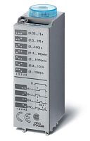 Таймер миниатюрный мультифункциональный (AI DI SW GI) монтаж в розетку 240В AC 4CO 7А 0.05с…100ч IP | Код. 850482400000 | Finder