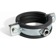 Хомут трубный усиленный ТХУ 2 1/2 (74-80мм) M12 (Fortisflex) | код 67465 | КВТ