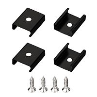 Держатель SL-MINI-10 BLACK металл (комплект) Arlight 049444