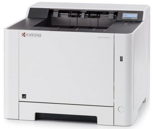 Принтер лазерный Kyocera Ecosys P5026cdw (1102RB3NL0) A4 Duplex Net WiFi белый | код 1590667 | Kyocera